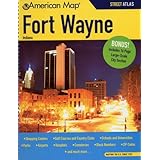 american map fort wayne in atlas