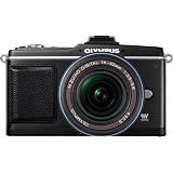 Olympus E-P2 12.3 MP Micro Four Thirds Interchangeable Lens Digital Camera with 14-42mm f/3.5-5.6 Zuiko Digital Zoom Lens (Electronic View Finder not included)