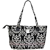 Jenni Chan Damask Computer Tote