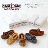 ミネトンカ モカシン MINNETONKA ミニチュア モカシン キーリング キーホルダー ５色 ブラウン/ダスティブラウン/トープ/ブラック/グレー