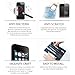 Pilloit Headphone Adapter Earphone Cables 3.5mm Female Aux Ports 2 in 1 Earbus Accessories Dual Headphone Audio Jack Adapter Music Splitter Headset Adaptor Music Stereo Extender