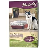Whisker City Large Size Elastic Cat Pan Liner