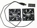 Furniture online: Coolerguys Dual 80mm USB Cooling Fans