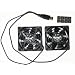 Coolerguys Dual 80mm USB Cooling Fans
