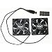 Coolerguys Dual 80mm USB Cooling Fans
