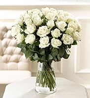 Classic White Roses Bouquet