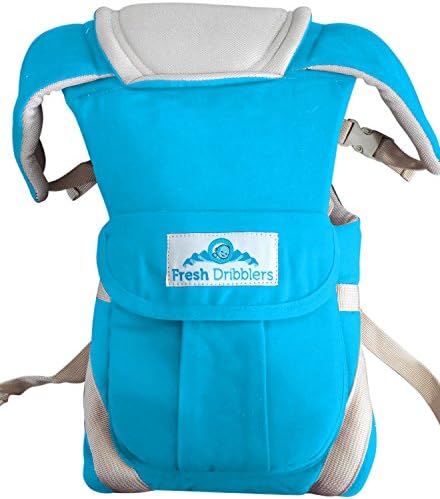 Baby Carrier - Best For Newborn &amp; Child - Backpack &amp; Kangaroo - 4 in 1 - Lightweight - Ergonomic - Better Than Wrap, Sling - Lifetime Cover - Girl or Boy - Women or Men - Pocket For Accessories