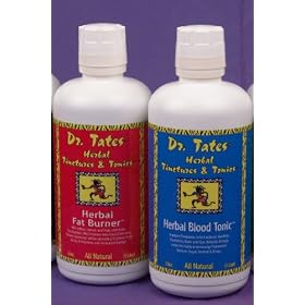 Dr. Tates' Herbal Weight Loss Program - Look Great and Feel Better Fast. Dr. Tates' Herbal Fat Burner and Herbal Blood Tonic Works! This incredible 2 Step combination can change your life. Lose your unwanted weight Naturally! Order Today!