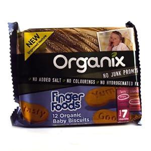 Organix 7 Month Organic Baby Biscuits 100g