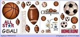 York PEEL & STICK, PLAY BALL APPLIQUES