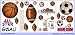 York PEEL & STICK, PLAY BALL APPLIQUES