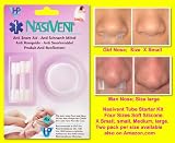 Anti Snoring and Sleep Apnea Aid. Nasivent 100% Grade Medical Soft Silicone Nose Dilator. Increase Oxygen and Lowers High...