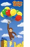 Curious George - Bath - Balloons Beach Towel