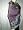 Light Eggplant Floral Reversible India Pashmina Shawl 80