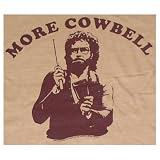 More Cowbell SNL Will Ferrell T-shirt (Men's Khaki)