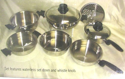Regal Ware 9 Piece 7-Ply Stainless Steel Cookware Set MADE IN THE USA product image