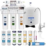 5 Stage Home Drinking Reverse Osmosis System PLUS Extra Full Set- 4 Water Filter