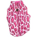 PanDaDa Puppy Pet Dogs Padded Vest Harness Warm Coats Jackets Costumes Rose ...