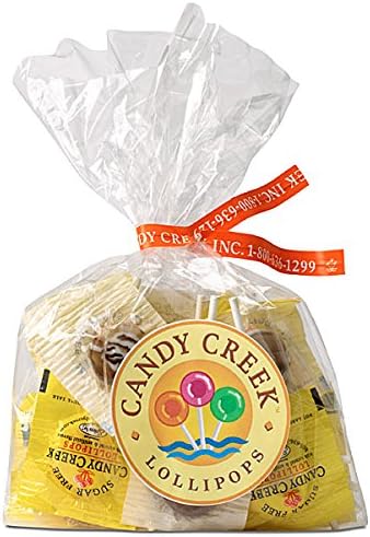 Candy Creek Sugar Free Butterscotch- 20 Lollipop Sampler