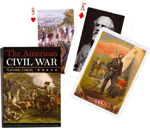 The American Civil War Collectibles Poker Playing Cards - Naipes de Poker Coleccionable