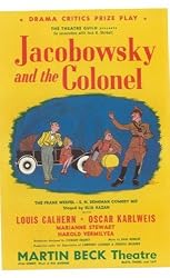 Jacobowsky And The Colonel (Broadway) - Movie Poster - 11 x 17