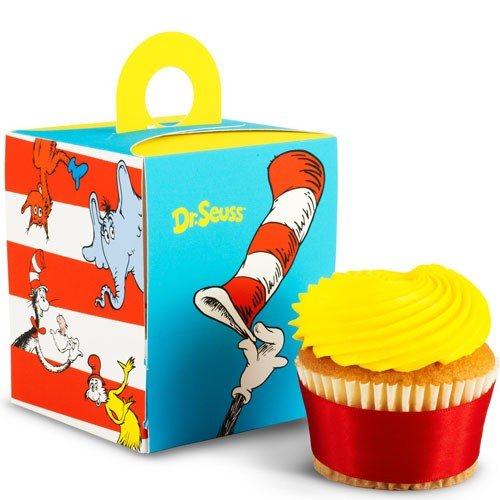 Dr. Seuss Classic Book Characters Cupcake Boxes 4 Pack