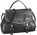 Miss Sixty Newit Bag, Sac &agrave; main femme - Noir, Synth&eacute;tique