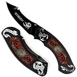 Trademark Crimson Scorpion Tactical Folder Pocket Knife