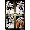 Professionally Framed Pittsburgh Penguins (Evgeni Malkin, Sidney Crosby, Jordan Staal, Marc-Andre Fleury) Sports Poster Print - 24x36 with RichAndFramous Black Wood Frame