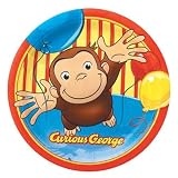 Curious George Dessert Plates 8ct