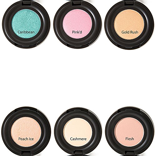 Pressed Eye Shadow - All Natural, 75% Organic, Vegan, Gluten Free & No Animal Cruelty - No Toxic Chemicals, Safe for Sensitive Skin - Velvety Smooth with a Creaseless Finish