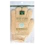 Earth Therapeutics Hydro Exfoliating Gloves, Natural, 1 pair (Pack of 4)