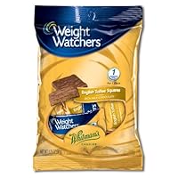 Weight Watchers English Toffee Squares, 3.25-Ounce Peg Bags (Pack of 5)