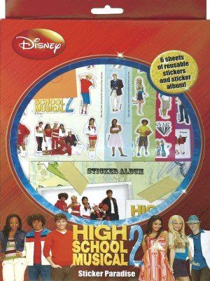 Childrens Toyshop  Toys : Disney High School Musical 2 Sticker Paradise Gift Set