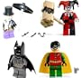 Lego Batman, Penguin, Harley Qiunn Robin, 4 Mini Fig Set NEW