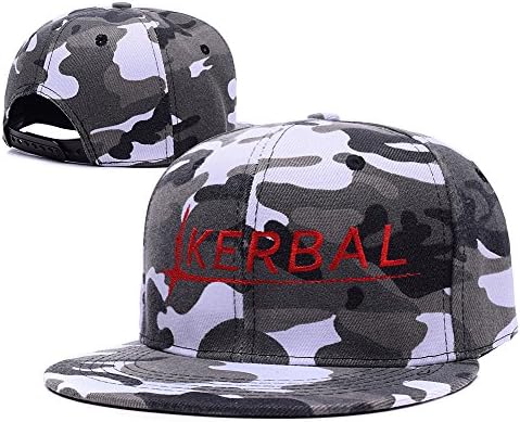 LIFA The Kerbal Space Program Camo Cap Embroidery Camouflage Snapback Hat