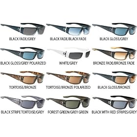 Spy Cooper Sunglasses - Spy Optic Steady Series Racewear Eyewear - Color: Black Gloss/Grey, Size: One Size Fits All