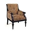Accent Chair - Salzburg Scroll Back Accent Chair with Upholstered Arm Cap - Powell Furniture - 377-620