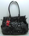 Miss K Mk1bk Black Top Handle Shoulder Bag Can Be Carried Or Worn Over Shoulder