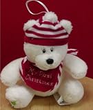 Baby Ganz My First Christmas Teddy Bear Ornament