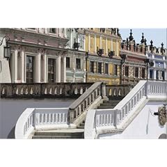 Poster 30 x 20 cm - "Armenian merchants' houses on Great Market Square, Rynek Wielki with Town Hall staircase." von David Borland / Lonely Planet Images - auch in anderen Gr��en und als Leinwandbild erh�ltlich