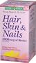 Nature's Bounty Hair, Skin and Nails Formula, 60 Coated Caplets, (Pack of 2)