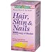Nature's Bounty Hair, Skin and Nails Formula, 60 Coated Caplets, (Pack of 2)