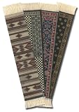 Lextra® (International Assortment) BookRug®, assorted colors, 7" x 1.25", set of four