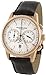 Stuhrling Original Men's 186L.3345K2 Classic Aristocrat Quartz Chronograph Leather Crocodile Strap Watch