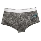 Philadelphia Eagles Women's Gray Boyfriend Briefs
