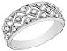 Vintage Diamond Ring 1/7 Carat (ctw) in White Gold