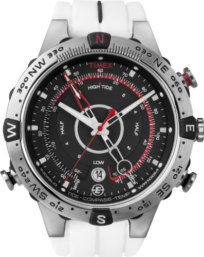 Timex Herren-Armbanduhr XL E-Tide Temp Compass Analog Silikon T49861 Preisvergleich