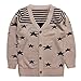 eTree Baby Boys' V Collar Buttons Striped Stars Cashmere Cardigan Sweater