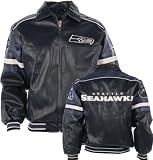 Seattle Seahawks False Start Front Zip Jacket, Medium